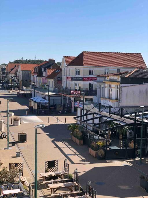 דירות Appart Marion Vue Mer Avec Wifi Sur Quend Plage מראה חיצוני תמונה